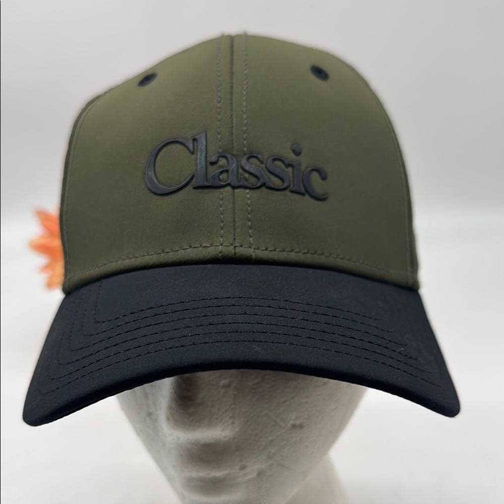Classic Green and Black Snapback Hat